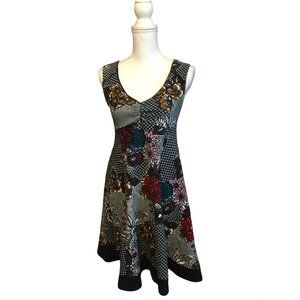 Anthropologie Maeve A-line women’s Dress S multicolor floral back cutout